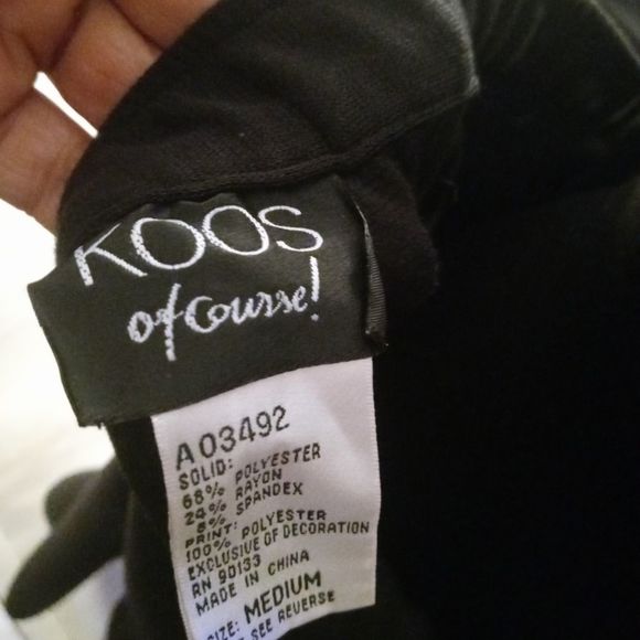 Midi Skirt black floral - Picture 4 of 4